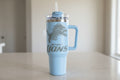 Personalized Detroit Lions Tumbler - Custom Engraved Sports Drinkware