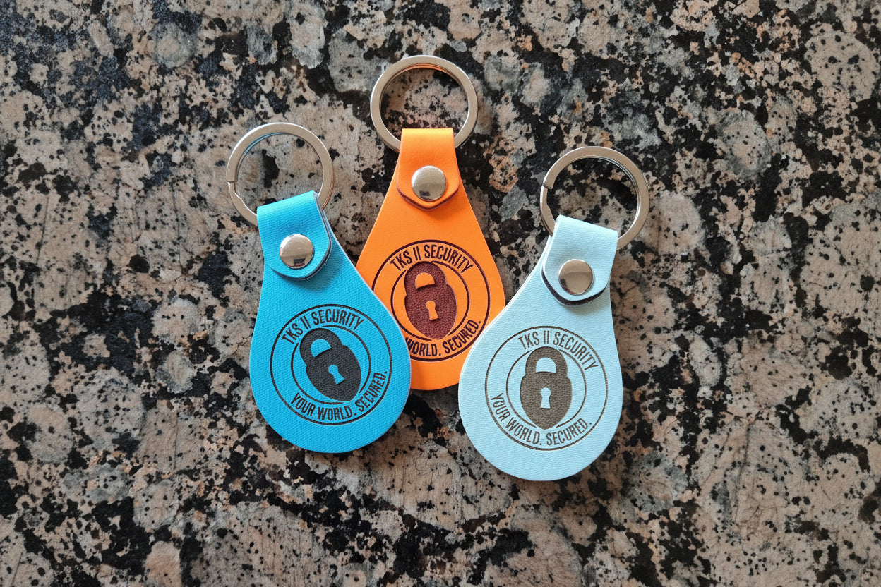 Custom Logo Key Fob Keychains