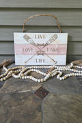 Adorable Engraved Rustic Pine Camping Signs